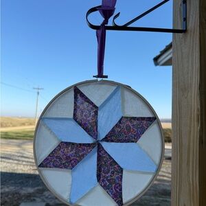 10in Vintage Quilt Hoop 🤍